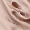 wholesale Sterling Silver S925 Women's Korean Style Minimalist One-Bar Ear Cuff Elegant U-Shaped Ear Jewelry G2418-0-3
