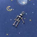 wholesale S925 Sterling Silver Nalan Women's Korean Fashion Retro Robot Personality Minimalist Collarbone Pendant D5767-0-4