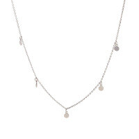 wholesale S925 Sterling Silver Gold-plated Women's。-A1169_White Gold Necklace 925 Silver