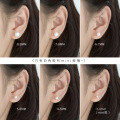 wholesale S925 Silver Ear Studs Women Korean Style Small Fresh Pearl Earrings Simple and Elegant for Pierced Ears Dainty and Delicate G3079-0-1