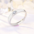 wholesale 925 silver creative minimalist adjustable love couple rings, open-ended unisex matching jewelry wholesale-0-3