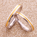 wholesale 925 Sterling Silver One Meter Sunlight Couple Rings Pair, Niche Adjustable Openable Matching Band for Him and Her, Ins Wholesale-0-0