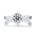 wholesale 925 Silver Crown Ring Internet Famous Hot Selling Fashion Adjustable New Couple Ring Moissanite Jewelry-0-4