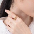 wholesale Metal bee openable knuckle ring for women, new trendy handmade wholesale-0-4