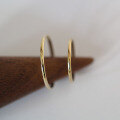 wholesale 9K solid gold minimalist versatile fine matching couple's tail ring joint ring cool breeze fashion retro-0-3