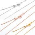 wholesale 925 Silver Adjustable Silicone Bead Chain Cross Pendant Necklace for Women Wholesale from Manufacturer-0-4
