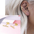 wholesale S925 Sterling Silver Arrow Earrings, Trendy And Creative Ins Style For Fashionable Women-0-1