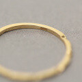 wholesale 14K Gold Minimalist Versatile Overlapping Delicate Tail Ring Cold Style Knuckle Ring-0-4