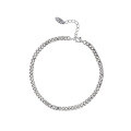wholesale 925 Sterling Silver Women's Bracelet, Stylish Smile Whip Retro Bracelet, Fashionable and Elegant Student-0-4