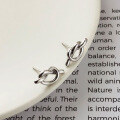 wholesale 925 Sterling Silver Knotted Ear Studs Women'sins Style Fashion Minimalist Earrings Ready-to-ship Wholesale-0-5