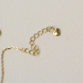 wholesale 14k Gold Imported from Korea, Smooth Ultra Mini Shiny Small Love Heart Delicate Chain 3D Hard Gold Love-0-3
