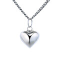 wholesale S925 Sterling Silver Heart Pendant Necklace Accessories Simple Jewelry for Women Direct from Manufacturer-0-4