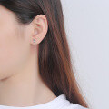 wholesale Sterling silver vintage-style crown ear clips for women, new design, versatile elegant earrings-0-3