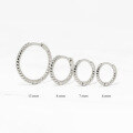 wholesale Gold-Plated S925 Sterling Silver Trendy Twist Hoop Earrings, Creative Minimalist Ear Cuffs-0-2
