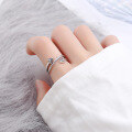 wholesale S925 Sterling Silver Arrowhead Ring Cupid's Arrow Couple Ring Minimalist Arrow Fashion Student Silver Jewelry-0-3