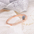 wholesale 18K Gold, 9K Gold, Rose Gold with Diamond, Moissanite, or Gemstone Options Fashionable Two-Tone Goddess Ring-0-2