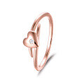 wholesale 18K Rose Gold, 14K White Gold Diamond, and 9K Yellow Gold Moissanite Rings for Valentine's Day-0-0