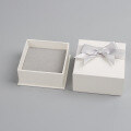 wholesale Metal jewelry box with bow for earrings, rings, necklaces, bracelets-0-2