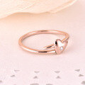 wholesale 18K Rose Gold, 14K White Gold Diamond, and 9K Yellow Gold Moissanite Rings for Valentine's Day-0-3