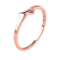wholesale 18K, 14K, 9K gold and rose gold customizable shape factory wholesale fashion plain rings for Japan and Korea-0-0