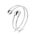 wholesale S925 Sterling Silver Retro Antique Pin Tail Ring Open Joint Knuckle Ring INS Same Style-0-4
