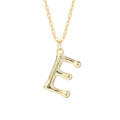 wholesale 925 Silver Farfan Surname Letter Necklace For Women,ins Layering Fashion,。-0-8