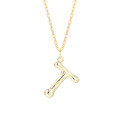 wholesale 925 Silver Farfan Surname Letter Necklace For Women,ins Layering Fashion,。-0-23