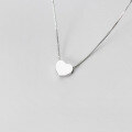 wholesale S925 Silver Women's Korean-style Minimalist Elegant Smooth 26 Letters Pendant Fashionable Personalized Jewelry D7627-0-3