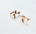 wholesale S925 Silver Leaf Earrings for Women, Fashion Bohemian Style Leaf Ear Hooks, Sweet Wholesale Leaf Ear Studs Ear Accessories E2428-0-6