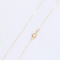 wholesale 9/10/14/18K Gold Cross Engraved Bare Chain Necklace for Women Without Extension, Wholesale-0-3