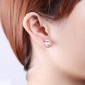 wholesale 925 Sterling Silver Earrings Fashion Elegant Pearl Ear Studs Women Korean Style Jewelry Wholesale-0-1