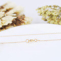 wholesale 9/10/14/18K Gold Cross Engraved Bare Chain Necklace for Women Without Extension, Wholesale-0-1