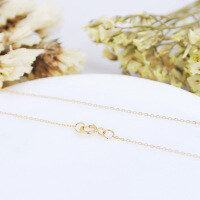 wholesale 9/10/14/18K Gold Cross Engraved Bare Chain Necklace for Women Without Extension, Wholesale-9K Yellow No Extension Chain Gold