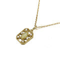wholesale 9K Gold Vintage Minimalist Natural Opal Pendant for Women, Yili New Collection Source Jewelry Wholesale-0-4