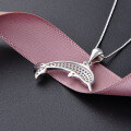 wholesale S925 Silver Dolphin Pendant Necklace, Cross-Border Hot-Selling Item, Sweet and Fresh Style Jewelry for Female Students Wholesale-0-2