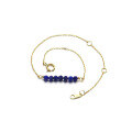 wholesale 9K Gold Jewelry Natural Lapis Lazuli Bracelet for Women, Simple and Versatile Daily Wear, Wholesale-0-4