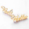 wholesale S925 Sterling Silver DIY Custom Name Letter Earrings for Women, Christmas Gift-0-1