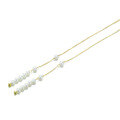 wholesale 9K Gold Jewelry, Korean Popular Pearl Long Earrings for Women, Minimalist Style Ear Thread-0-4
