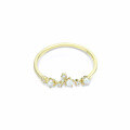 wholesale 9K Gold Artli Jewelry Big Dipper Twelve Constellations Ring Necklace Set with Natural Pearl and Zircon-0-4