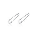 wholesale S925 silver earring pin ear cuff minimalist smooth surface fun versatile earrings G6576-0-4