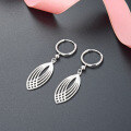 wholesale S925 silver long creative elegant ethereal and stylish floating earrings for women, wholesale from the source manufacturer-0-1