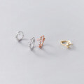 wholesale S925 silver ear studs, Korean-style artistic and trendy,G6740-0-3