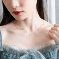 wholesale S925 Sterling Silver Vintage Collarbone Chain Wholesale, Airume New Style Trendy Fairy Forest Series Necklace Sensation Fashion Neck Chain-0-4