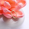 wholesale 9K Gold Yili Jewelry Japanese-style Petite V-shaped Bubble Ring, Delicate and Versatile Stacking Hand Accessory Wholesale-0-3
