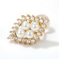 wholesale Precious Metal: Pure Silver Gold-Plated Airu Mei New Retro Style Fashion Pearl Earrings Wholesale Ethnic Wind Stud Earrings Fine Craftsmanship-0-2