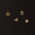 wholesale 14K Gold Christmas Set Fine and Small Student Fashion Elegant Korean and Japanese Style Earrings-0-4