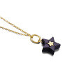wholesale 10K/14K/18K Gold New Christmas Limited Collarbone Necklace, Minimalist Star Pendant for Women-0-4