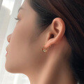 wholesale S925 Sterling Silver Farfan Creative Hollow-out Irregular Earrings And Ear Clips For Women-0-3