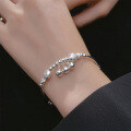 wholesale Metal material S925 silver cute little fish bell bracelet women's retro style with sound Korean version accessory S3964-0-2