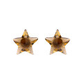 wholesale 9K Gold Metal Material Summer New Earrings Underwater World Series Starfish Tea Crystal Ear Studs Women Japanese Ocean Style-0-4